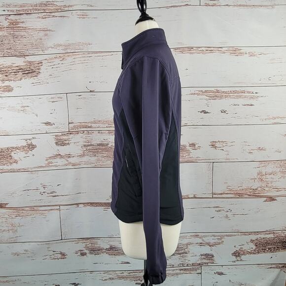 Ibex Skifans By Schoeller Jacket Wool Blend Purple Size XS - Picture 2 of 8